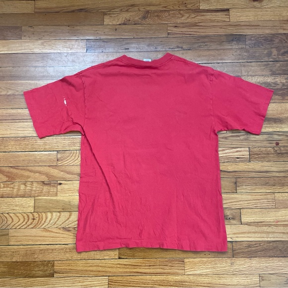 VTG Logo 7 NHL New Jersey Devils 1995 Stanley Cup Champions Graphic T Shirt Used - Picture 2 of 7